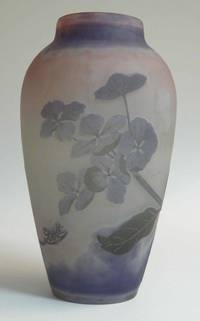 GL2028 Emile  Gallé, Vase  mit  Hortensien - Dekor
