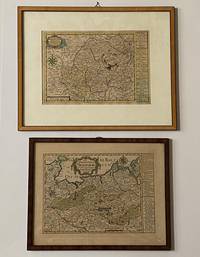 GR8057 Zwei barocke Kupferstich-Landkarten
