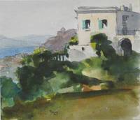 GE4069 Erich  Demmin, Villa  an  italienischem  See
