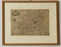 GR8057 Zwei barocke Kupferstich-Landkarten