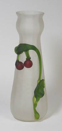 GL2015 Vase  mit  Kirsch - Dekor