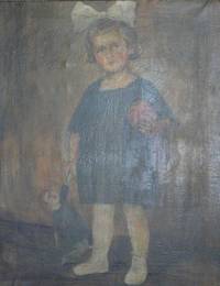 GE4127 E. Wücker, Mädchenbildnis  1921