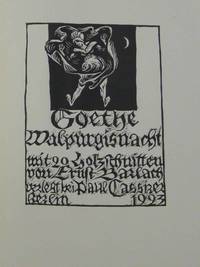 GR8038 Ernst  Barlach, Goethe  Walpurgisnacht