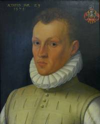 GE4056 Porträt  des  Malers  Daniel  van  den  Queborne 1575