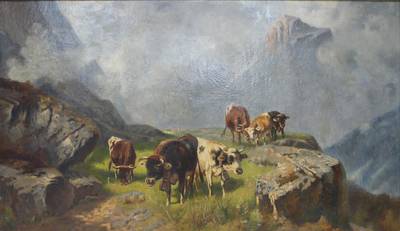 Christian Mali Gemälde in der Auktion
