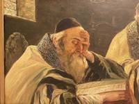 GE4012 José  Schneider, Thora - Studium  in  der  Synagoge
