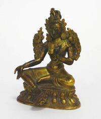 AS10001 Feuervergoldete  Bronze  der  Grünen  Tara