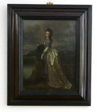 GE4086 Englischer  Meister  (um  1800), Elegante  Dame  am  See