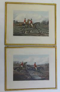 GR8023 Zwei  englische  Jagdgrafiken: Fores´s  Hunting    Sketches (J. Harris  nach  H. Alken)