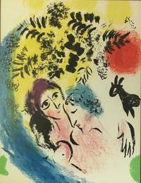 GR8016 Marc  Chagall, Drei  Farb - Lithographien  (Zirkus, Profil, Verliebte)  von  1960