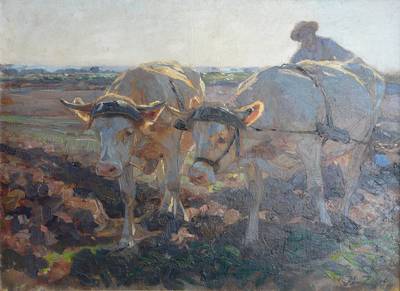 Heinrich von Zügel Gemälde in der Auktion