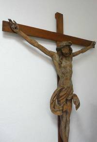 SK3015 Gotisches  Kruzifix (wohl  um  1500)