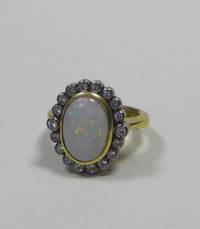 SU7010 Opal - Ring  mit   Brillanten