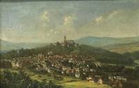 GE4008 Alfred  von  Schönberger, Ansicht  von  Königstein  im  Taunus