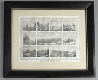 GR8048 Carl  Baron  Buseck, Erinnerung  an  Bamberg  (Lithographie)