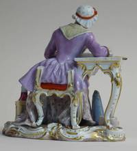 PK1047 Meissen - Figur&#x201e;Rechnende  Kaufmannsfrau&#x201c;