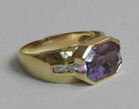 SU7003 Goldring  mit   Amethyst