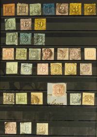 PM10039 Konvolut Briefmarken Thurn und Taxis, Altdeutschland 1852 - 1866
