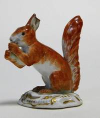 PK1017 Miniatur - Tierfigur   Eichhörnchen   Meissen