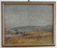 GE4102 Eugen  Prosper  Bracht, Der  Teich  (Weite  Landschaft)