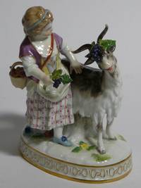 PK1017 Meissen-Figur Ziegenhirtin