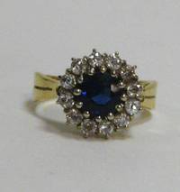 SU7010 Saphir - Brillant - Ring