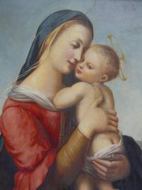 GE4070 Basilio   Coletti, Madonna   Tempi  nach  Raffael