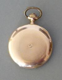 SU7017 Goldene   Taschenuhr  (Sprungdeckel - Savonnette)