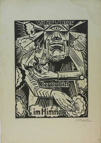 GR8044 Max  Pechstein, Das  Vater  Unser  (Mappenwerk  von  1921  mit 12  Holzschnitten)