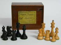 VE6002 Englische  Schachfiguren  im  Kasten