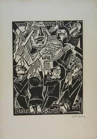 GR8044 Max  Pechstein, Das  Vater  Unser  (Mappenwerk  von  1921  mit 12  Holzschnitten)