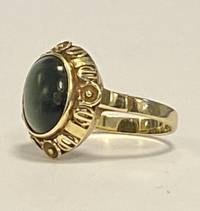 SU7007 Gelbgold - Ring  mit  Tigerauge