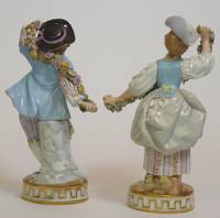 PK1032 Paar Porzellanfiguren Meissen