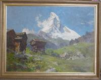 GE4006 Edward  Harrison  Compton, Bei  Winkelmatten  nahe  Zermatt (Blick  auf  das  Matterhorn)