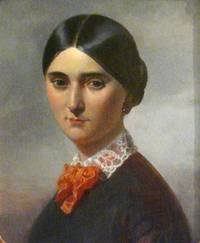 GE-153 Mädchenporträt  um  1860