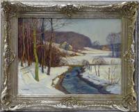 GE-407 Ernst  Miesler, Winterlandschaft