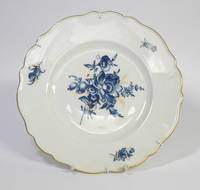 PK1011 Teller  Meissen  Blaue  Blume