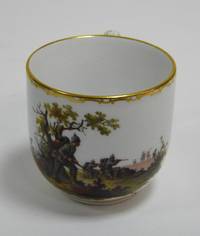 PK1052 Tasse   Meissen  I. Weltkrieg