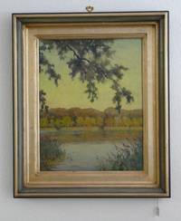 GE4017 Hans  Zank  /  Willi  Gericke,&#x201e;Herbststimmung  am  See&#x201c;