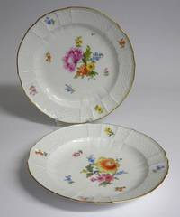 PK1033 Zwei  Teller  Meissen