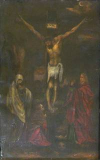 GE4105 Christoph  Krafft  (Umkreis), Die   Beweinung   Christi  (nach  Matthias   Grünewald)