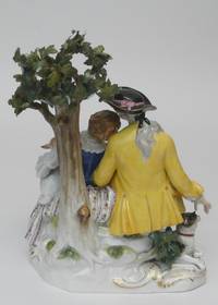 PK1039 Schäfergruppe  Meissen 1850 - 1924