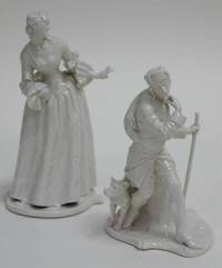 PK1008 Zwei  Figuren  Nymphenburg