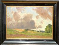 GE4037 Hermann  Könemann, Landschaft  in  Gewitterstimmung