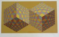 GR8017 Victor  Vasarely, Kinetische  abstrakte  Komposition  - Op  Art