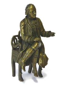 SK3016 Bronzestatuette  eines  Preußen