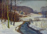 GE-407 Ernst  Miesler, Winterlandschaft