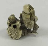 AS10003 Netsuke   Affendressur