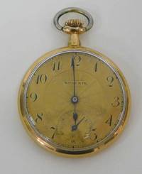 SU7015 Goldene  Taschenuhr  Vulcain