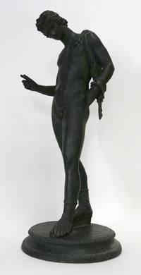 SK3000 Bronze - Skulptur  des  Dionysos, der  sog.  Narziss  von  Pompeji